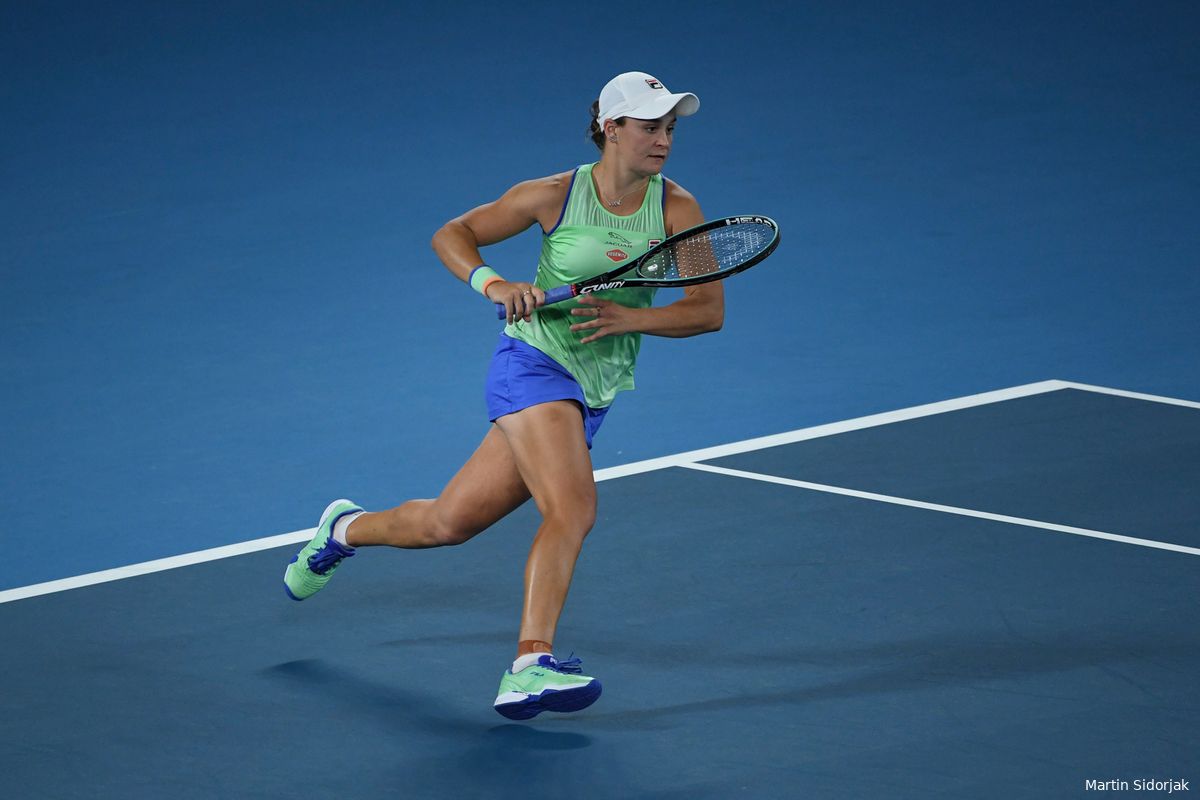 Barty reflects on Australian Open win following Newcombe Medal nomination