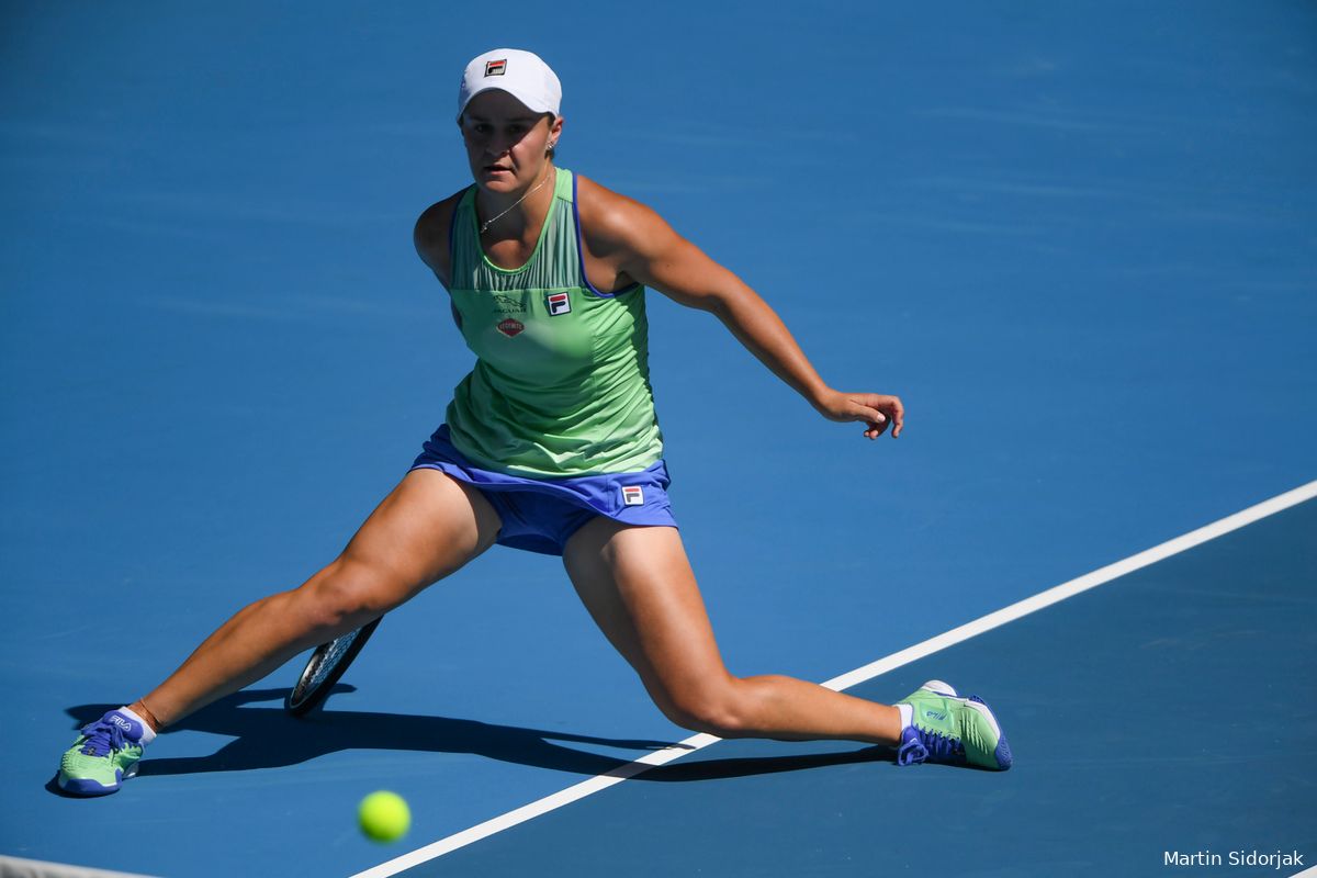 WATCH: Retired Former World No. 1 Barty Returns To Practice Court