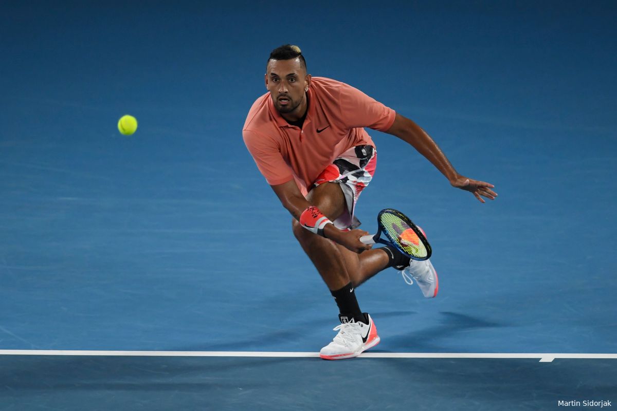 'I'm Coming Baby': Resilient Kyrgios Practices For First Time Since Wrist Surgery