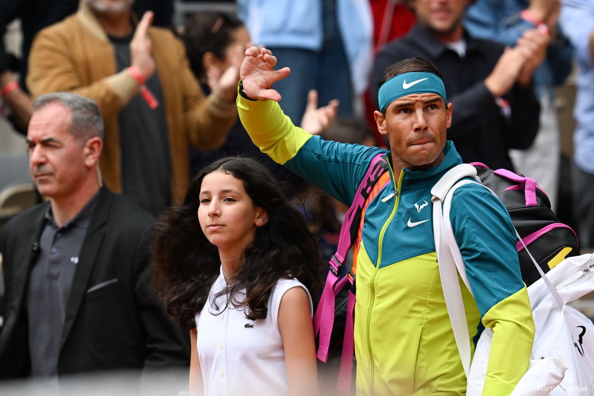 WATCH: Rafael Nadal causes chaos as he's crushed by fans in Chile