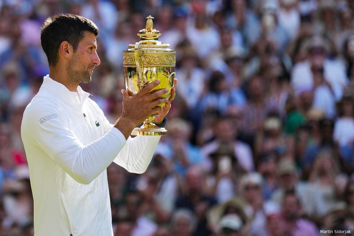 Djokovic wins 4th consecutive Wimbledon and 21st Grand Slam title after besting Kyrgios