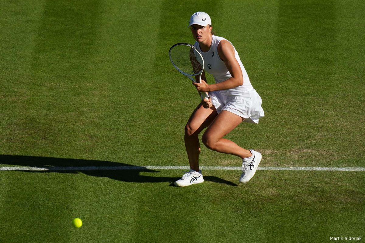 Alize Cornet proves Iga Swiatek is only human by snapping 37-match winning streak at Wimbledon