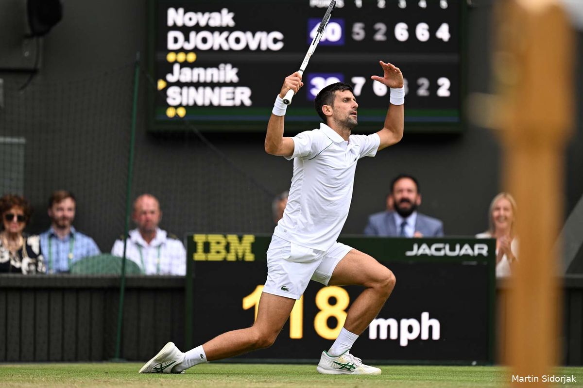 Djokovic & Sinner Differ In Opinions On Controversial Hindrance Call At Wimbledon