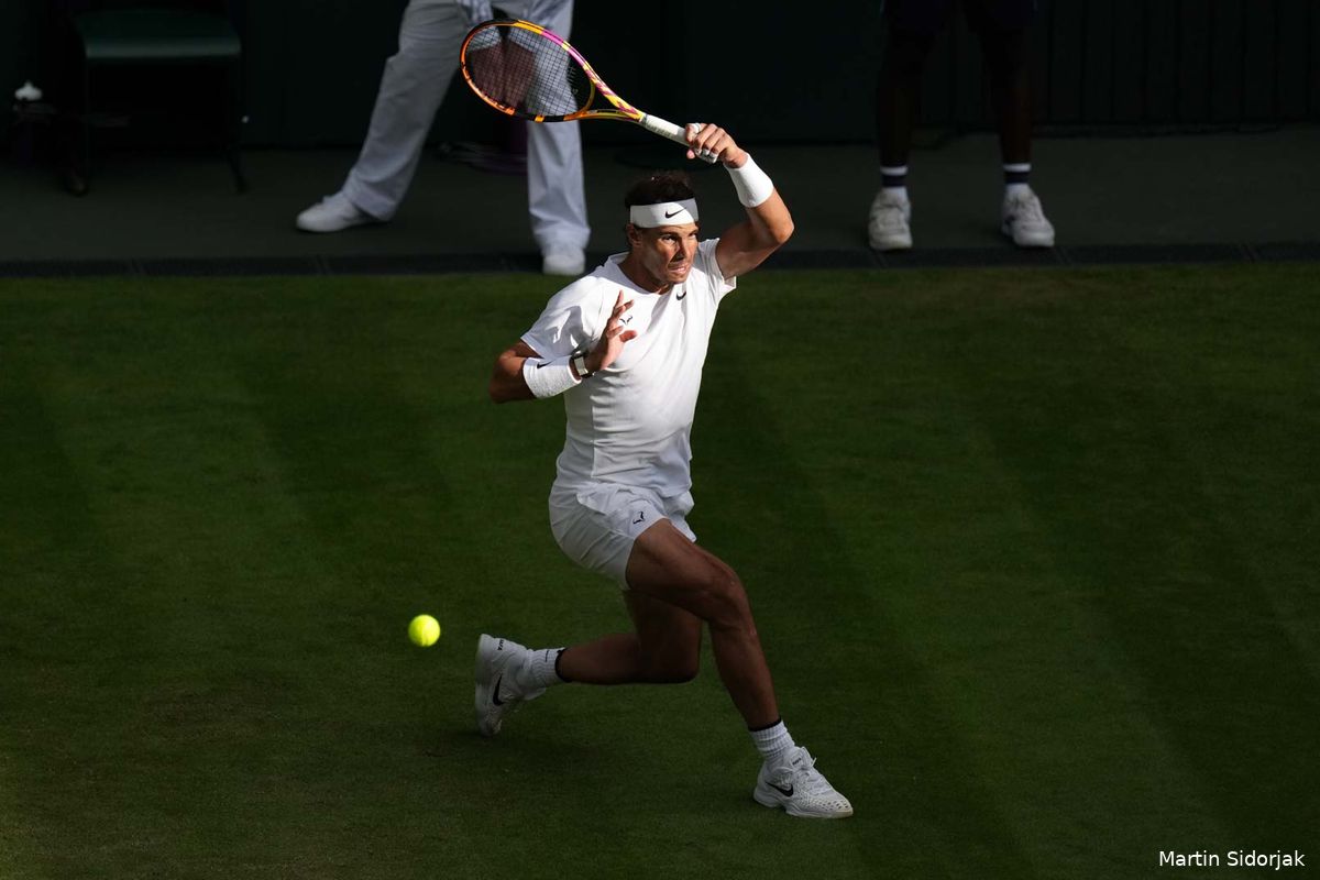 WATCH The moment when Rafael Nadal "distracted" Lorenzo Sonego at