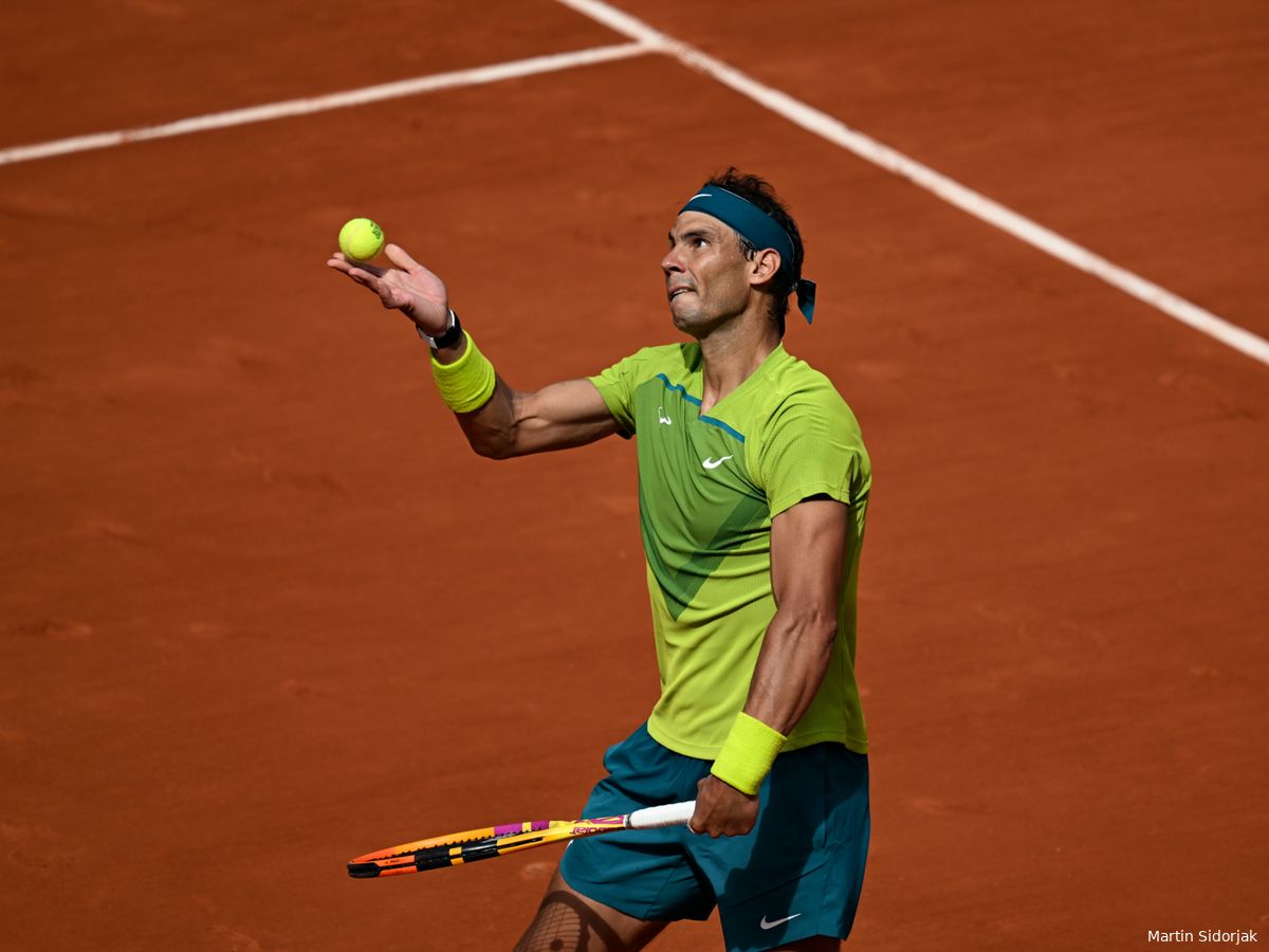 Next player on my beat list is Rafa Nadal on clay/
