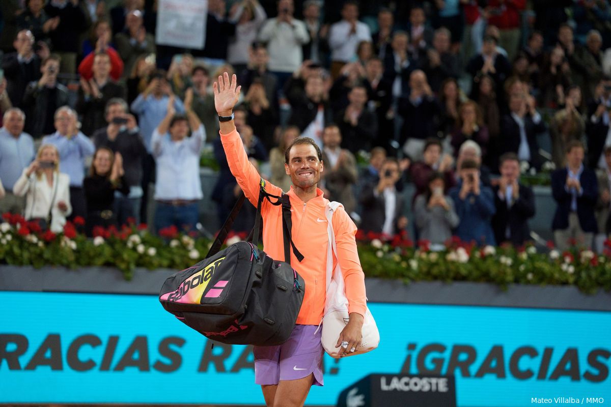 Swiatek Admits To Crying When Watching Idol Nadal's Farewell In Madrid