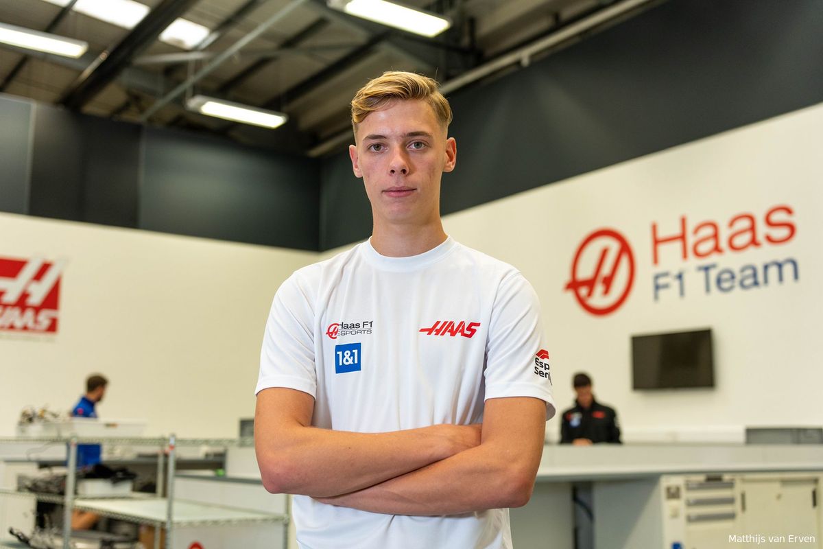 Haas-esporter van Erven: 'Ik verwacht dit seizoen een stuk meer van mijzelf'