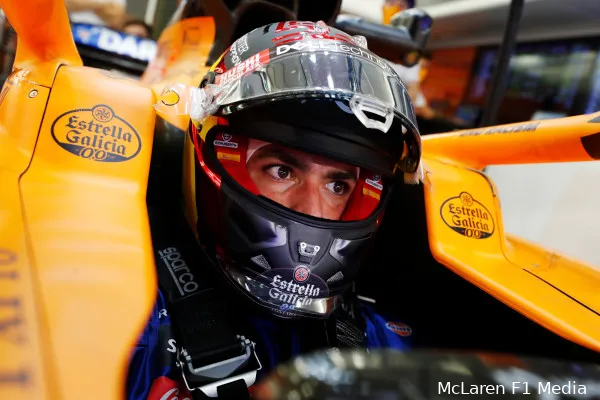 Sainz: 'Ik zou teamorders in deze laatste races niet vreemd vinden'