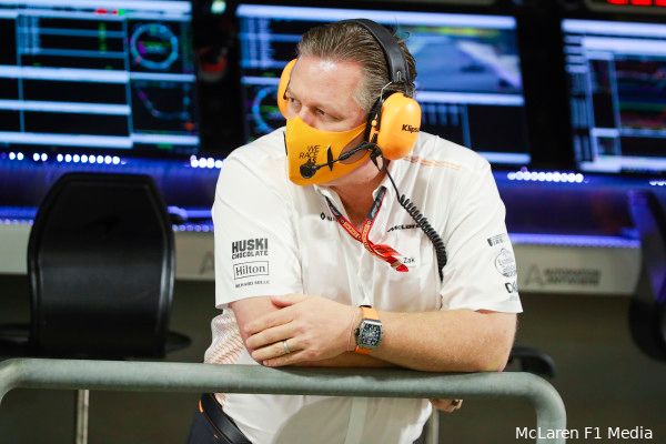 McLaren-CEO sluit mogelijk Brawn-scenario in 2022 niet uit