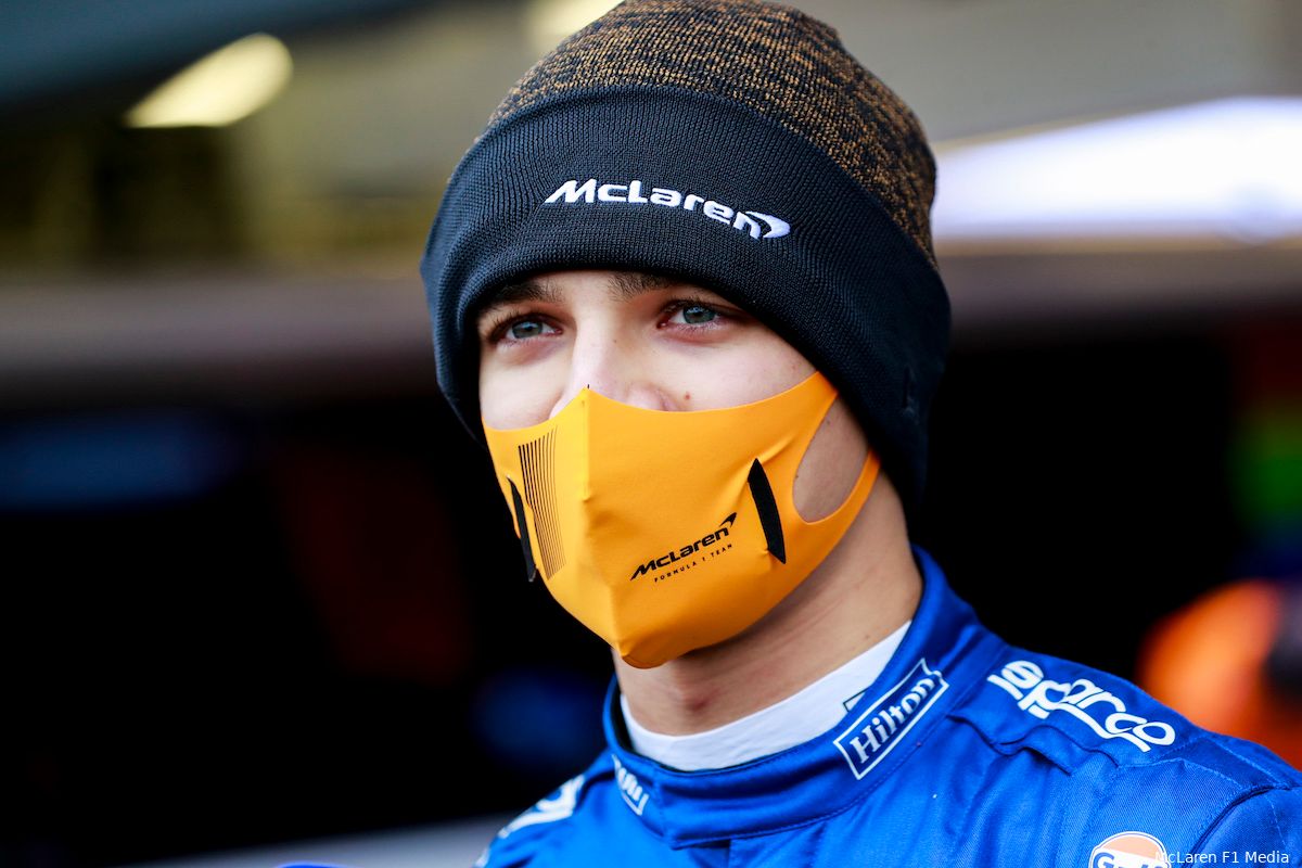 Norris: 'In een paar ronden in de simulator al veel van Ricciardo geleerd'