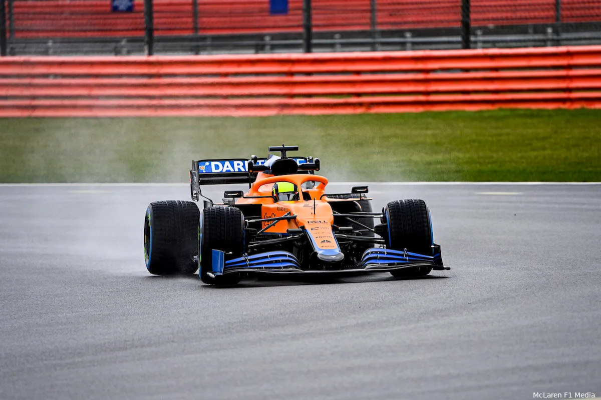 McLaren voerde tijdens filmdag al eerste wijzigingen aan MCL35M door