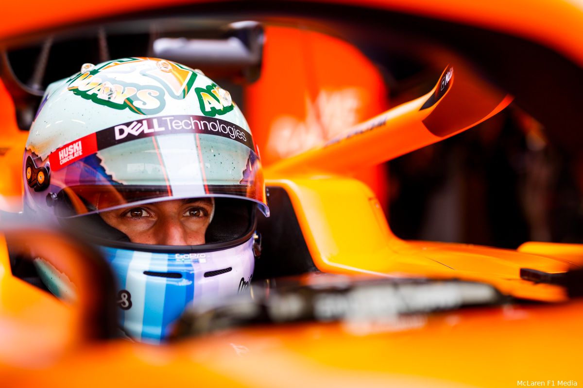 Seidl na eerste testdag Ricciardo: 'Ik ben erg tevreden'
