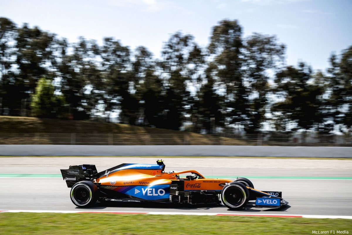 McLaren stopt niet met ontwikkeling 2021-auto en kondigt nieuwe upgrades aan