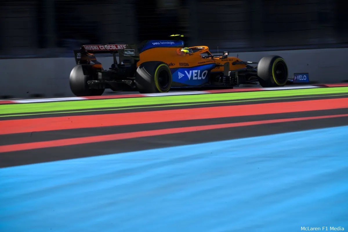 Waarom Norris geen zwaardere straf kreeg voor het negeren van de rode vlag in Baku