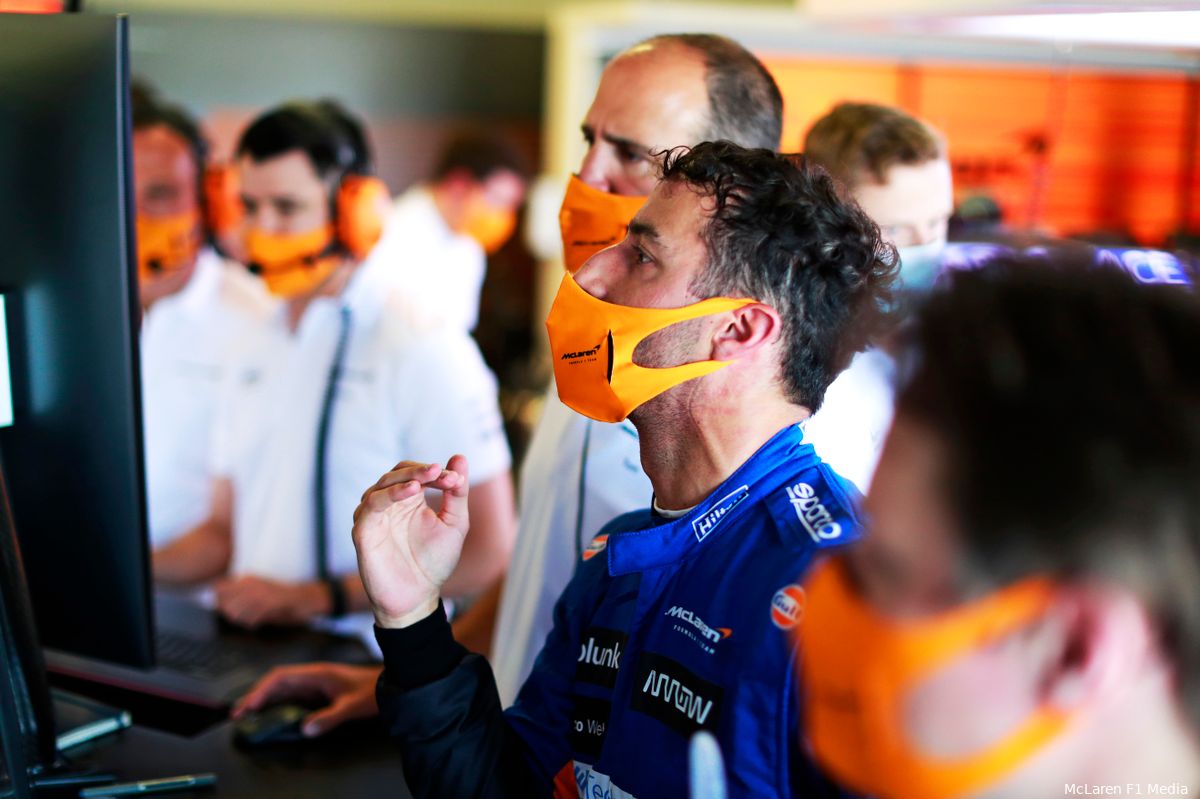 Ricciardo ziet coureurs 'gentleman's agreement' verbreken: 'Dan kunnen ze shit verwachten'