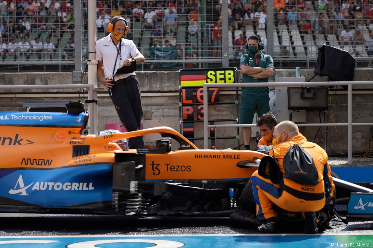 McLaren zag al vroeg tekenen van wenproblemen Ricciardo
