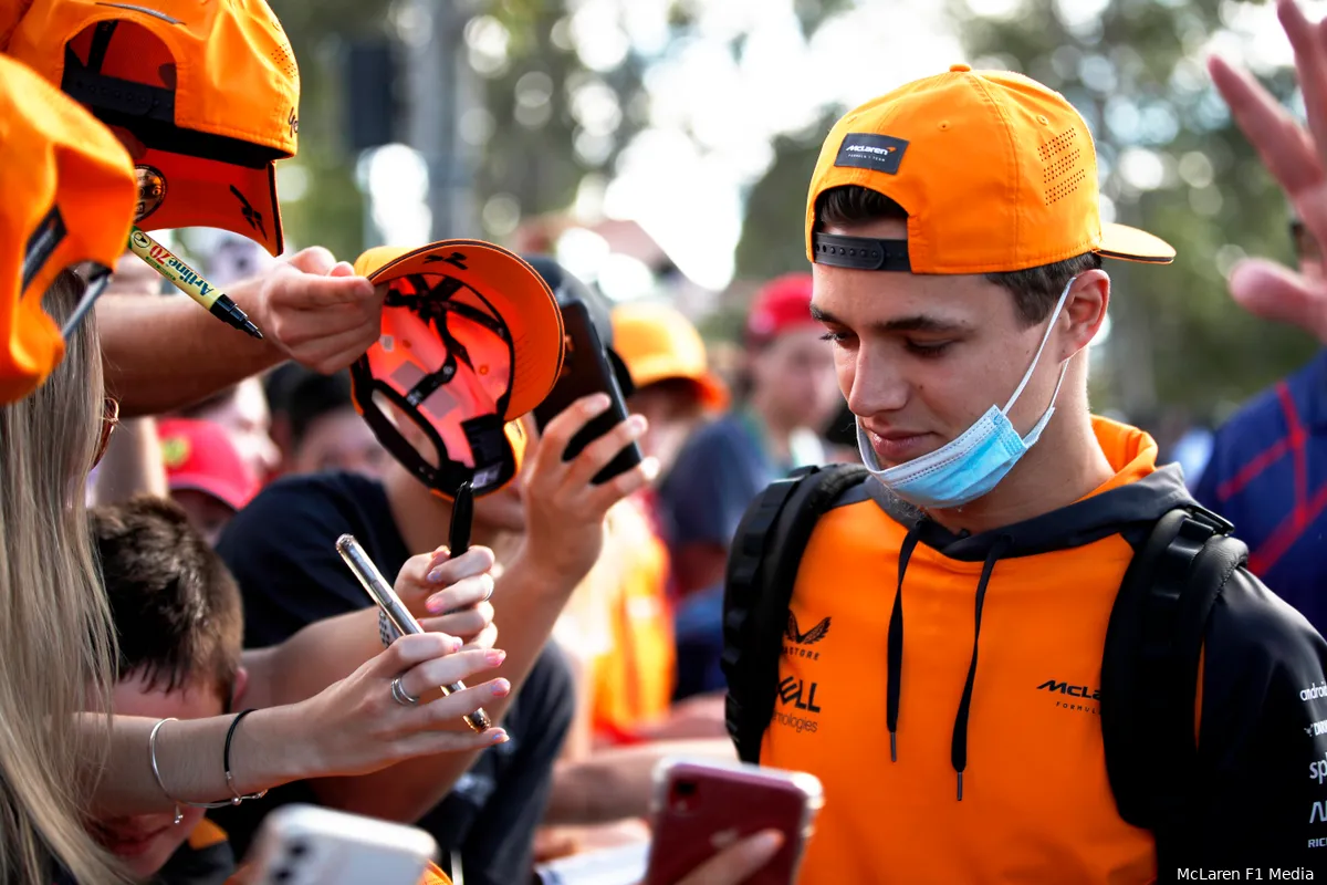 Zieke Norris had het zwaar in Barcelona: 'De zwaarste race ooit voor mij'