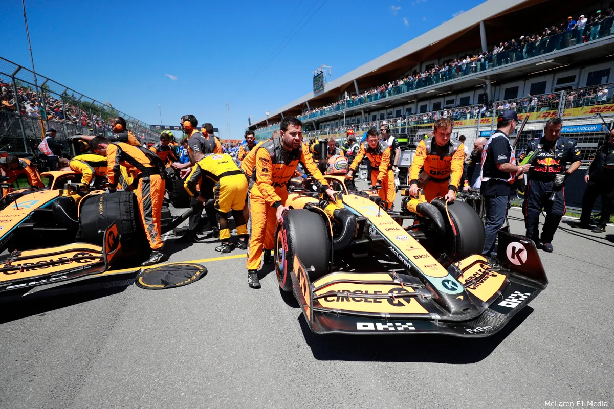 McLaren neemt geen grote updates meer mee in de rest van het 2022-seizoen