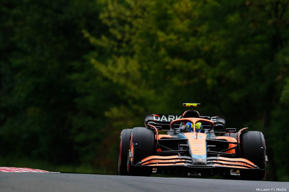 McLaren-coureurs tevreden met kwalificatie: 'We gingen natuurlijk niet voor startpositie'