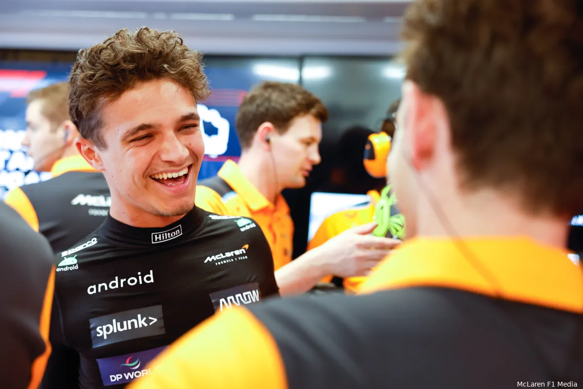Norris kijkt naar voren: 'Zou geweldig zijn als Verstappen kan doen wat hij op Silverstone deed'