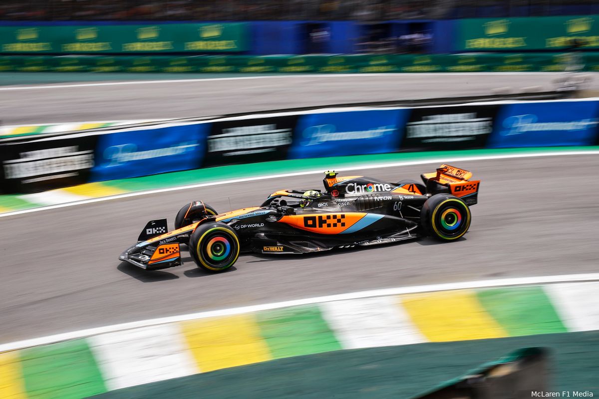 Norris tovert poleposition uit de hoge hoed: 'Mijn ronde was echt niet goed'