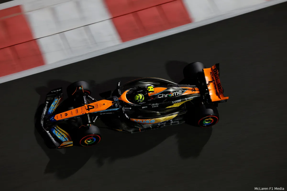 lando norris mclaren abudhabi