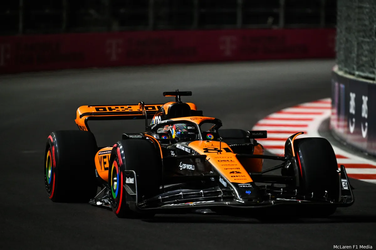 lando norris mclaren lasvegas oscar piastri