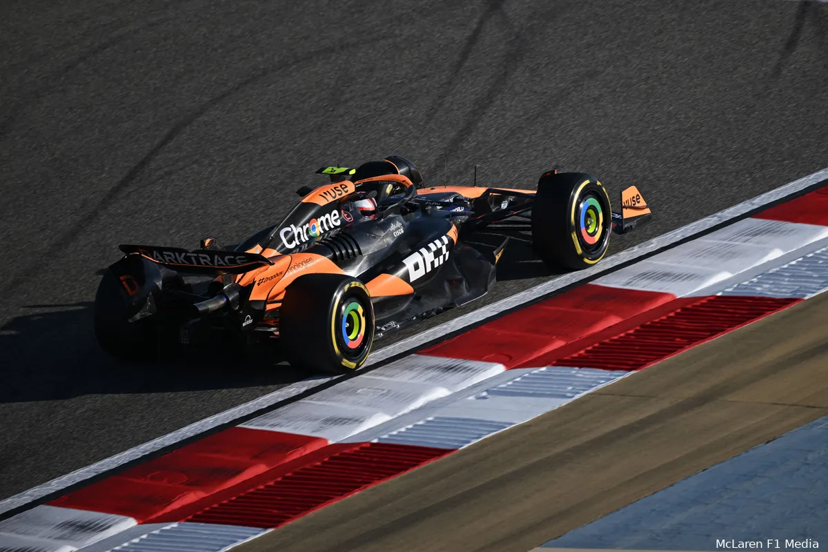 mclaren pre season testing testdagen bahrein