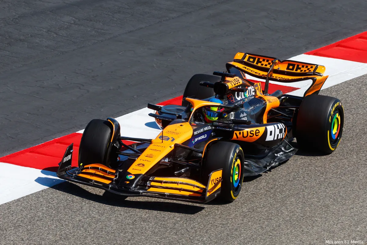mclaren pre season testing testdagen bahrein
