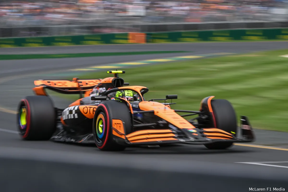 lando norris mclaren australie 2024