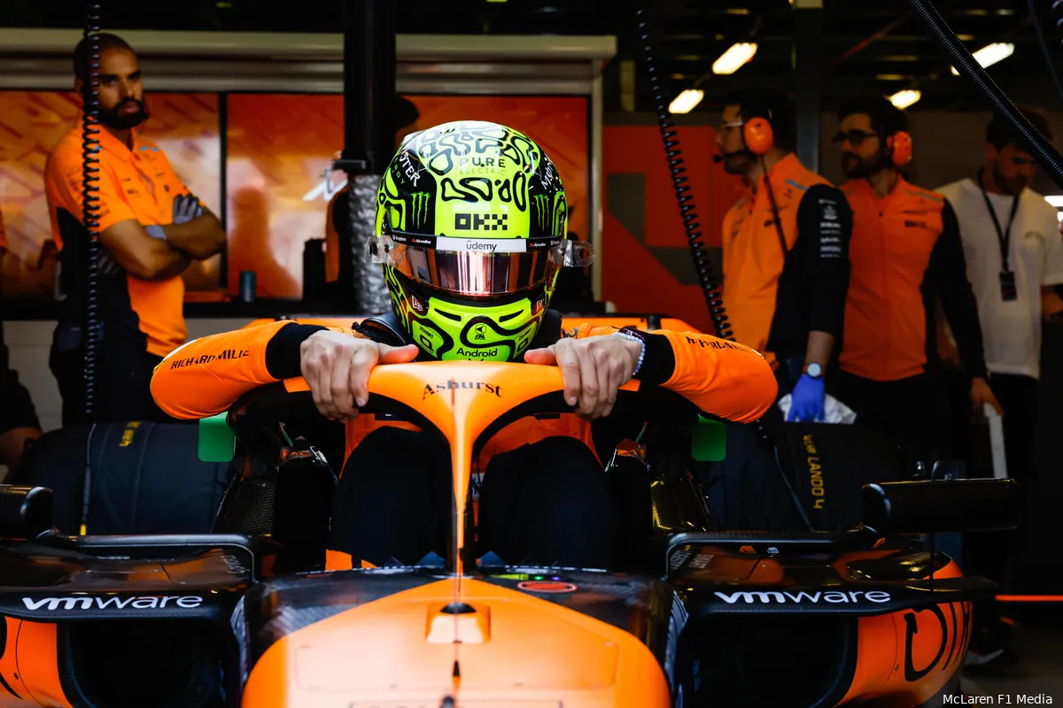 lando norris mclaren australie 2024