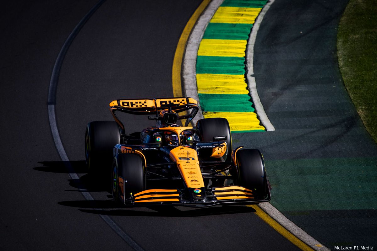McLaren verwacht geen strijd met Red Bull: 'Denk dat het niemand verrast dat Verstappen pole heeft'
