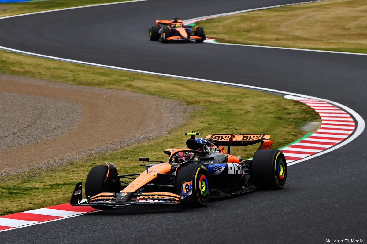 lando norris oscar piastri gpjapan vrijdag