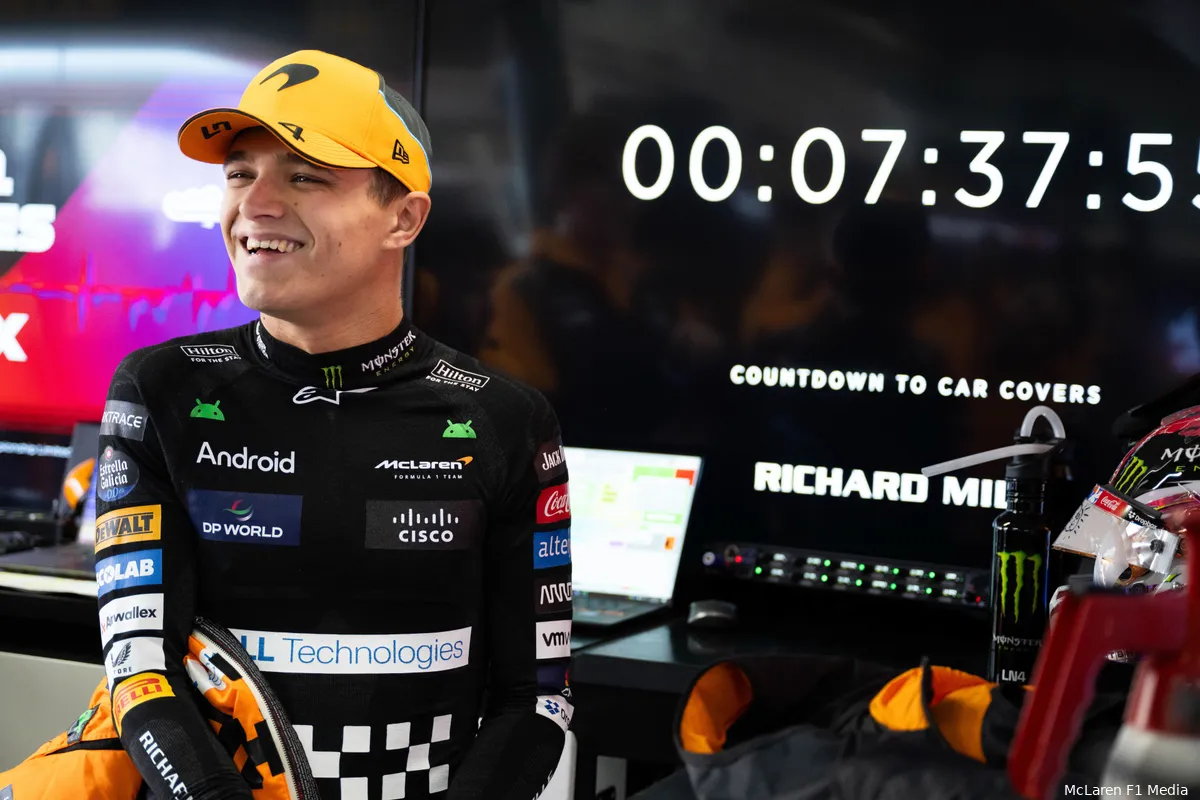 lando norris vrijdag gpjapan mclaren
