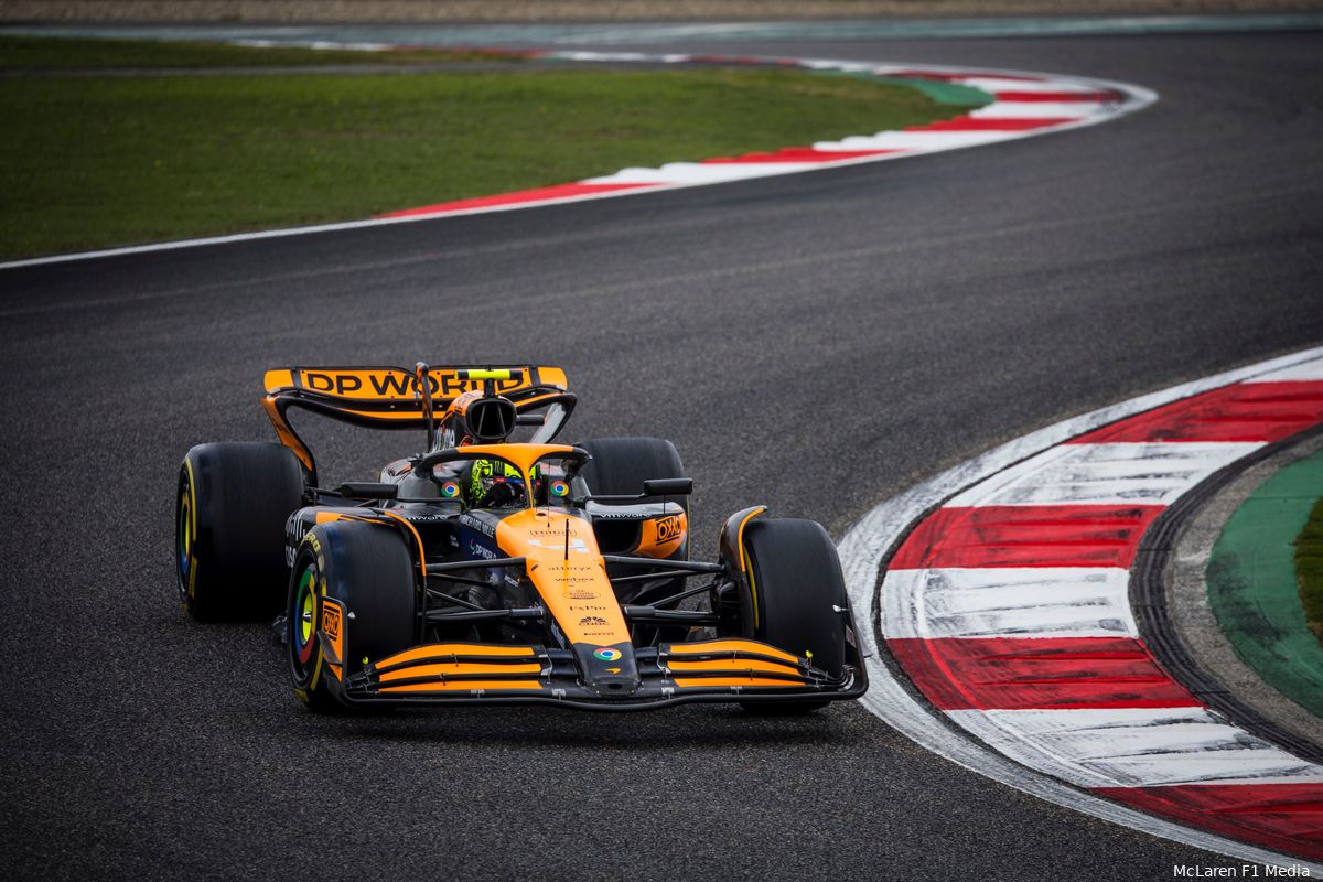 Norris was verbaasd over goede tempo van zijn McLaren: 'Geweldig, maar ook heel verrassend'