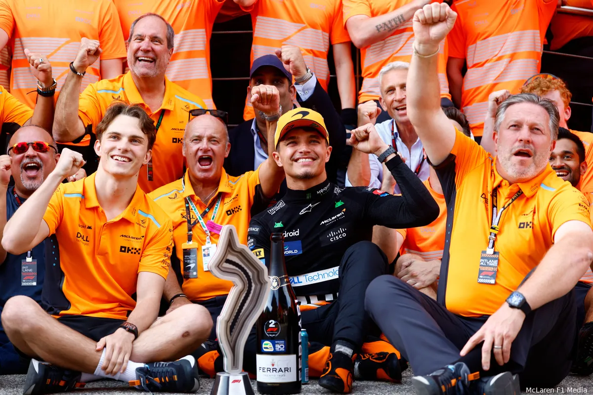 lando norris oscar piastri mclaren imola