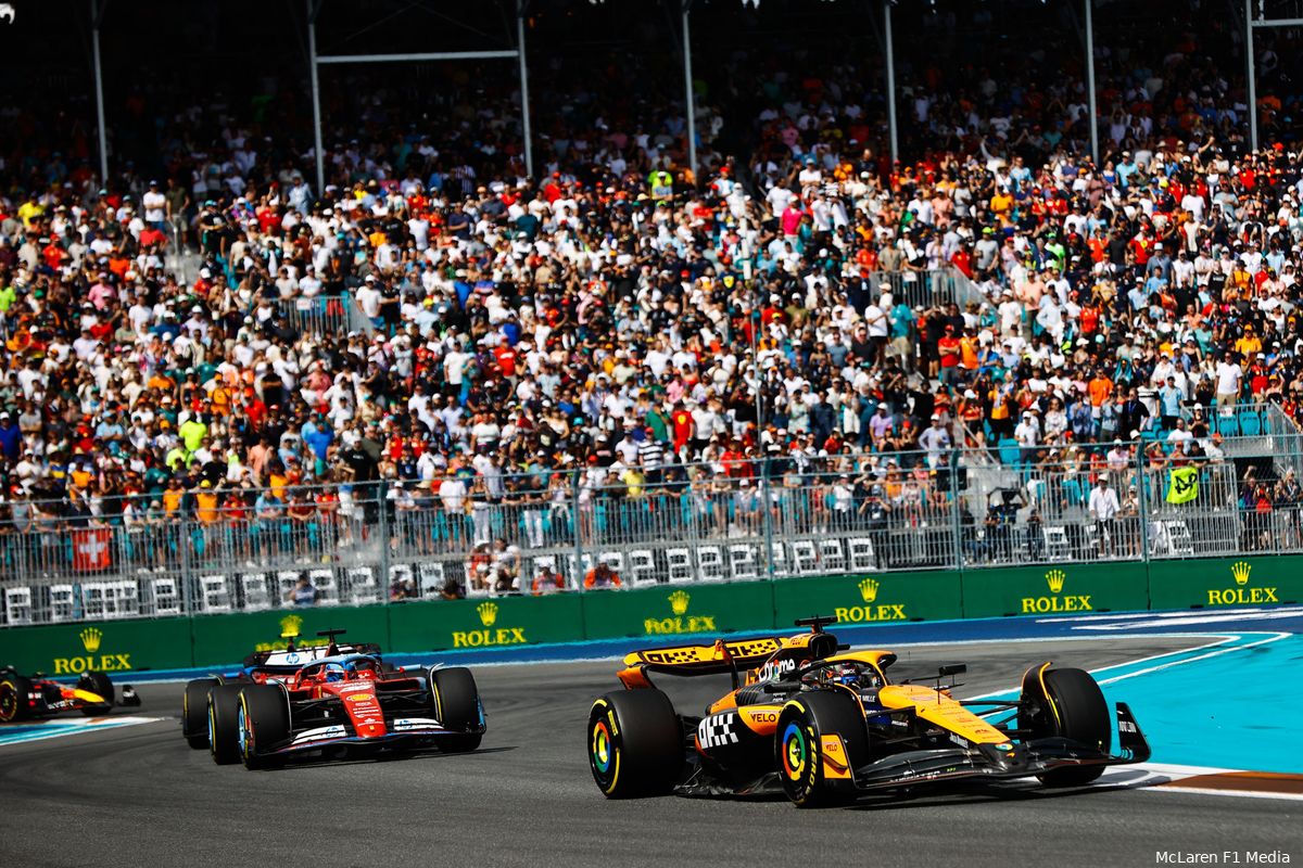 Overwinning Norris zorgt voor goede moed bij McLaren: 'Niets liever dan meer van dit soort momenten meemaken'