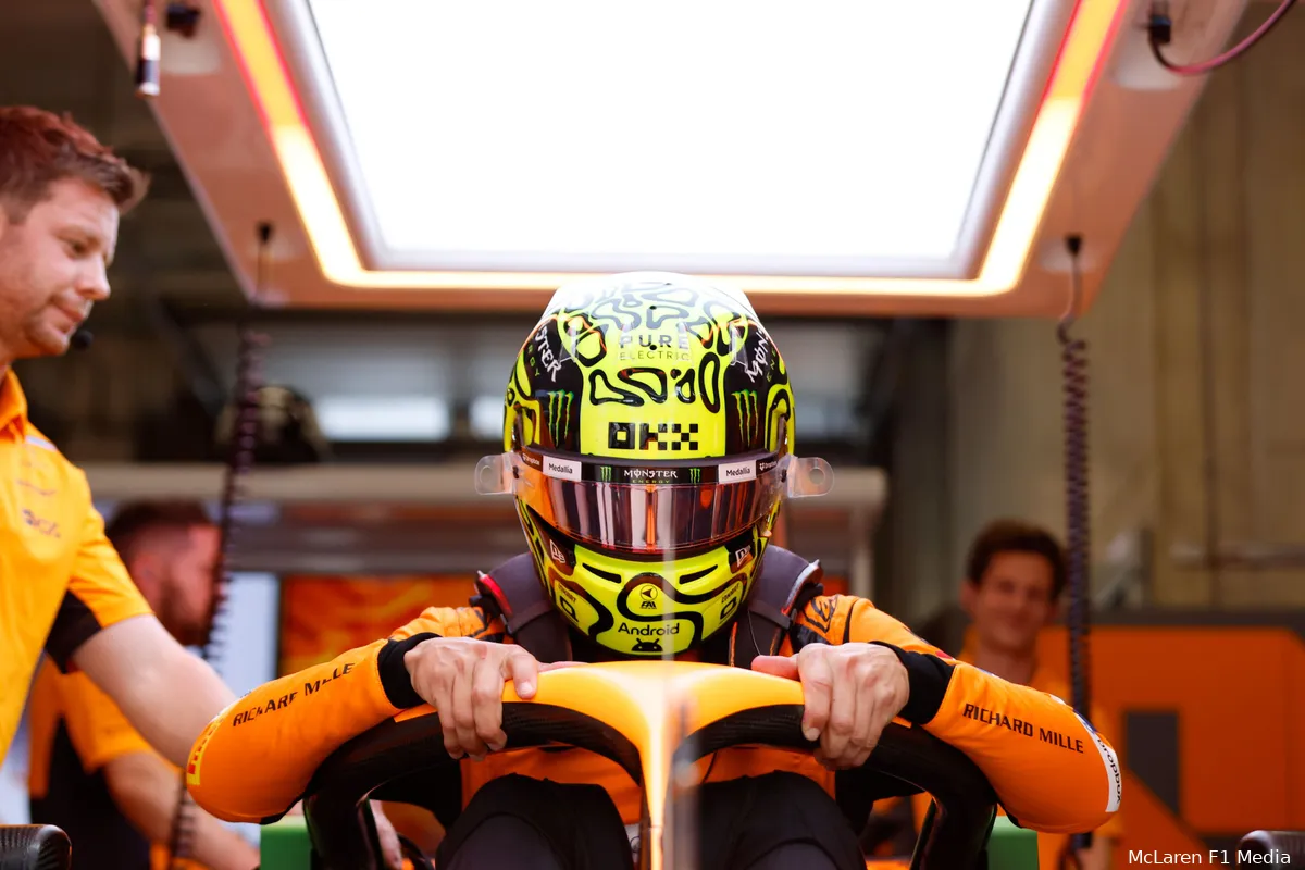 lando norris mclaren oostenrijk vrijdag 2024 3