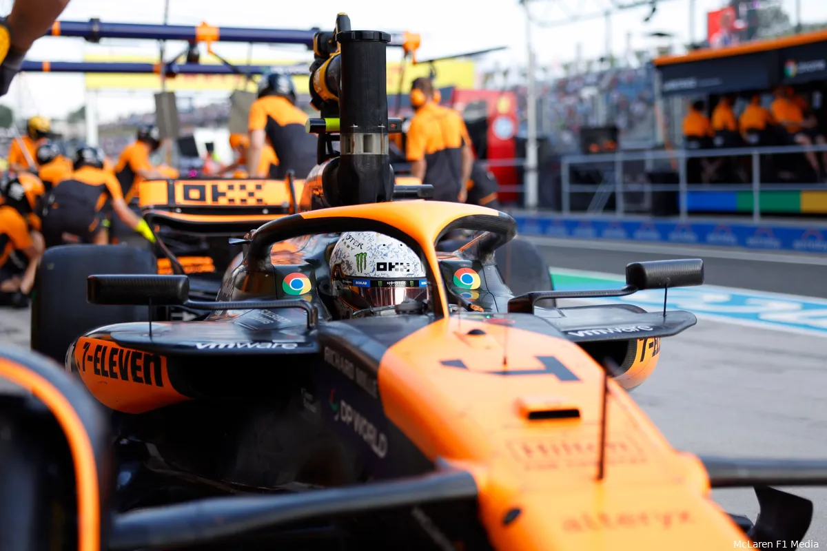 lando norris pole kwalificatie hongarije