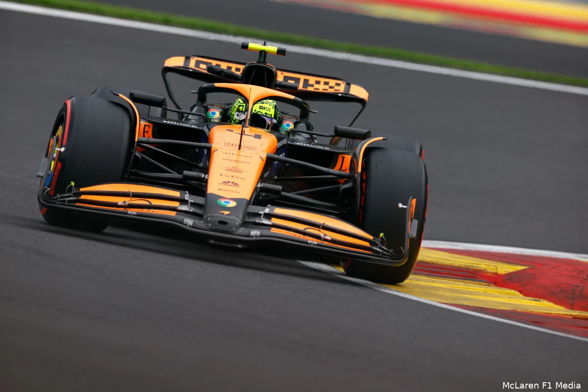 mclaren lando norris vt2 mclaren belgie