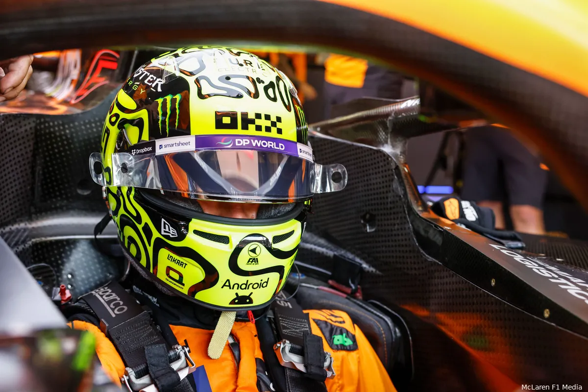 mclaren lando norris vt2 mclaren belgie