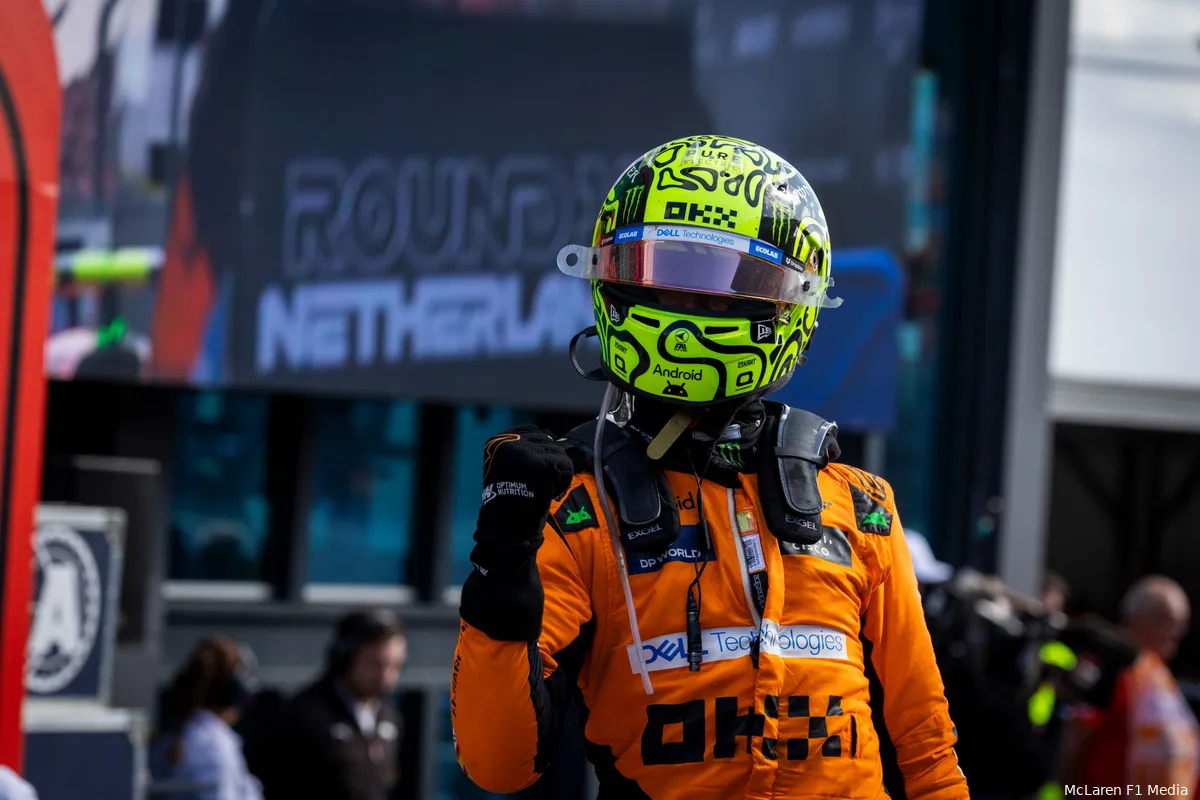 lando norris mclaren gp nederland zondag 2024 8