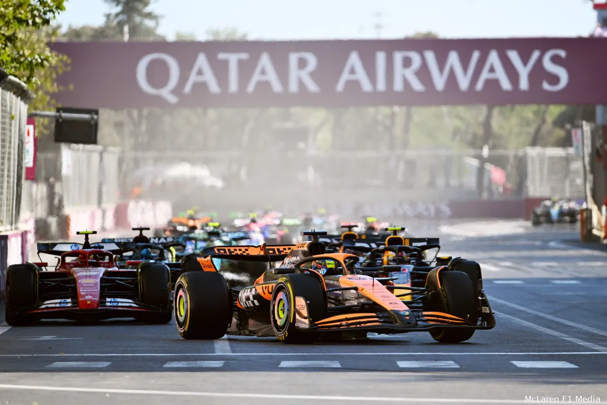 mclaren oscar piastri gp azerbeidzjan zondag 2024 3