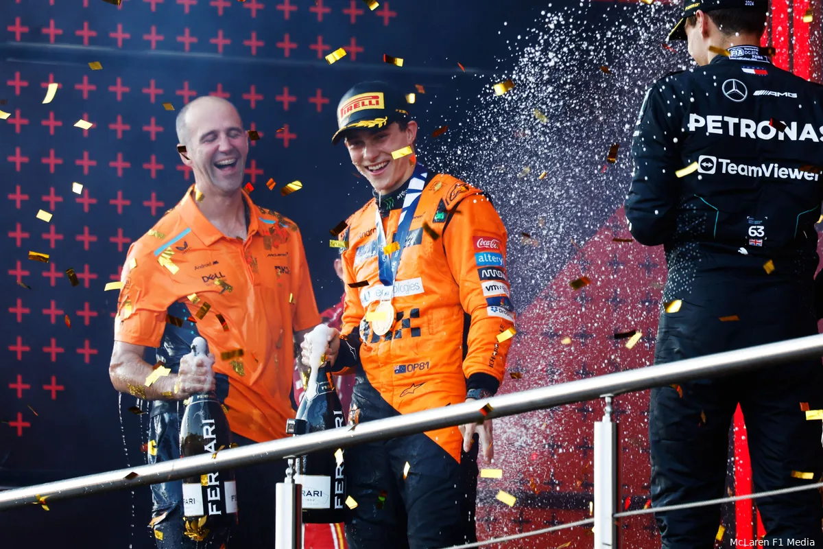 mclaren oscar piastri gp azerbeidzjan zondag 2024