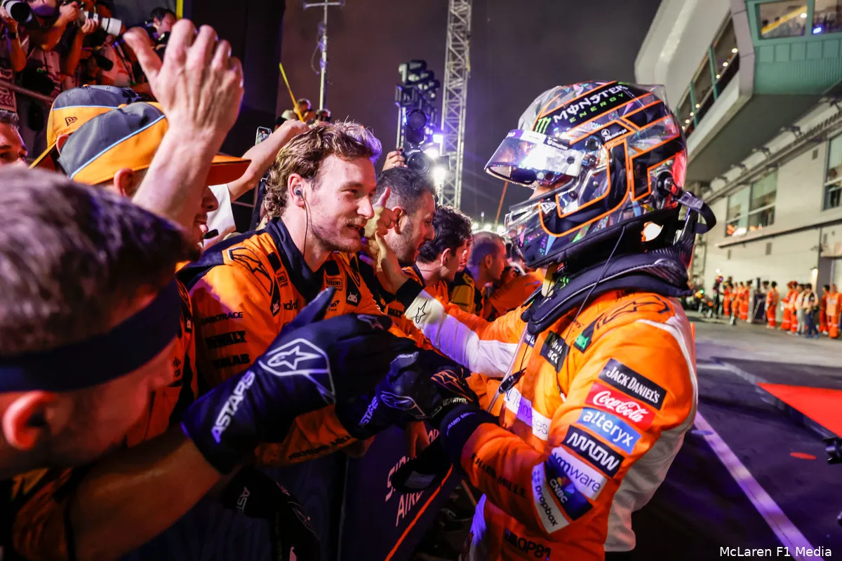 mclaren oscar piastri singapore gp zondag 2024 2