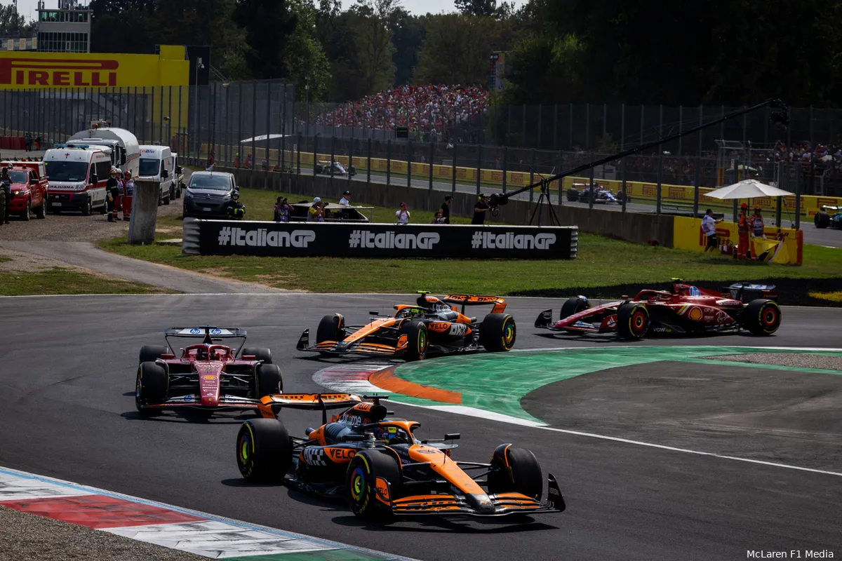 oscar piastri lando norris mclaren gp italie zondag 2024 5
