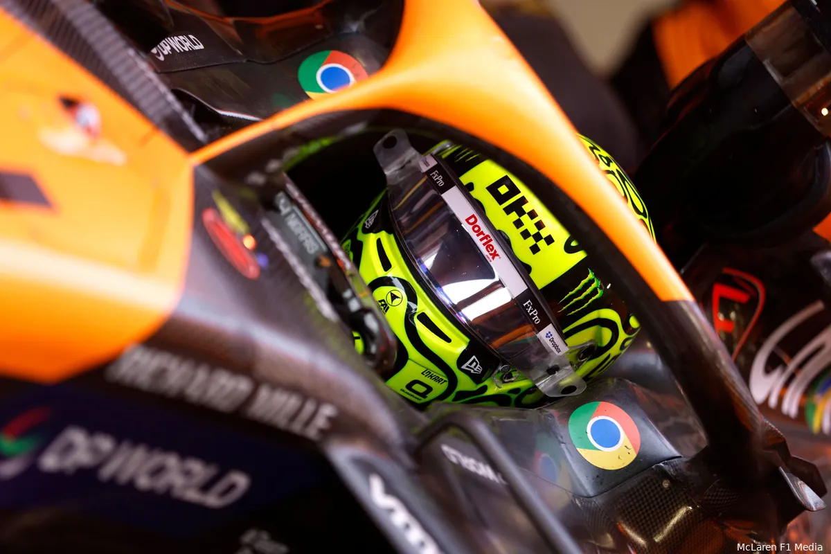 lando norris mclaren 2024 mcl38 regenrace brazilie