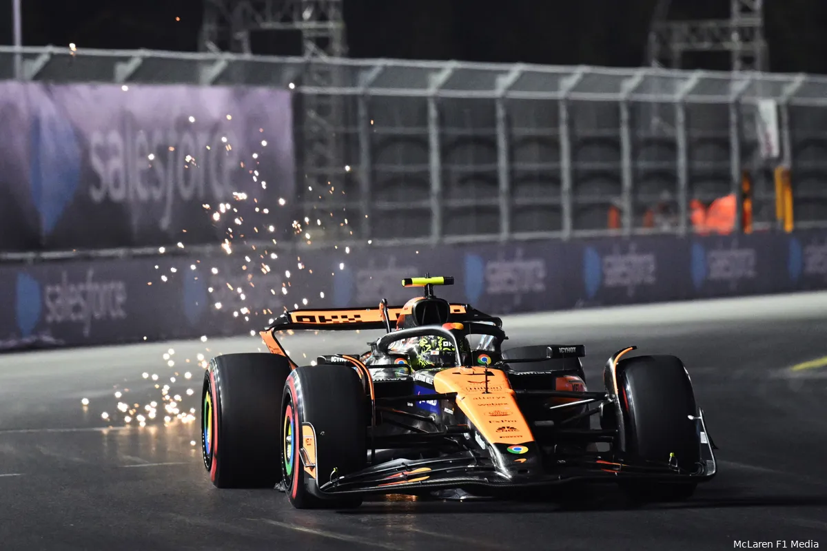lando norris mclaren las vegas kwali 1