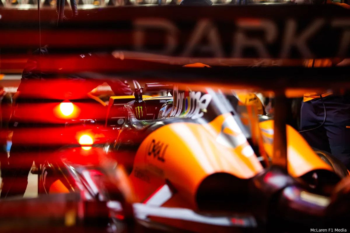 oscar piastri mclaren vt2 vrijdag las vegas mcl38