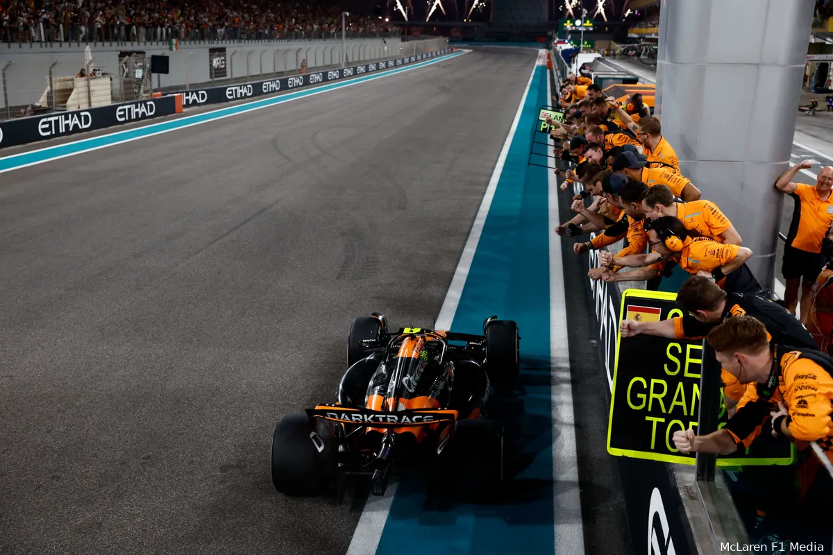 lando norris abu dhabi mclaren 12